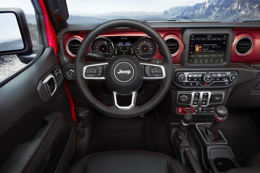 Торпедо Jeep Wrangler Rubicon (JL) 2018 года  (NA) (фото 51 из 56)